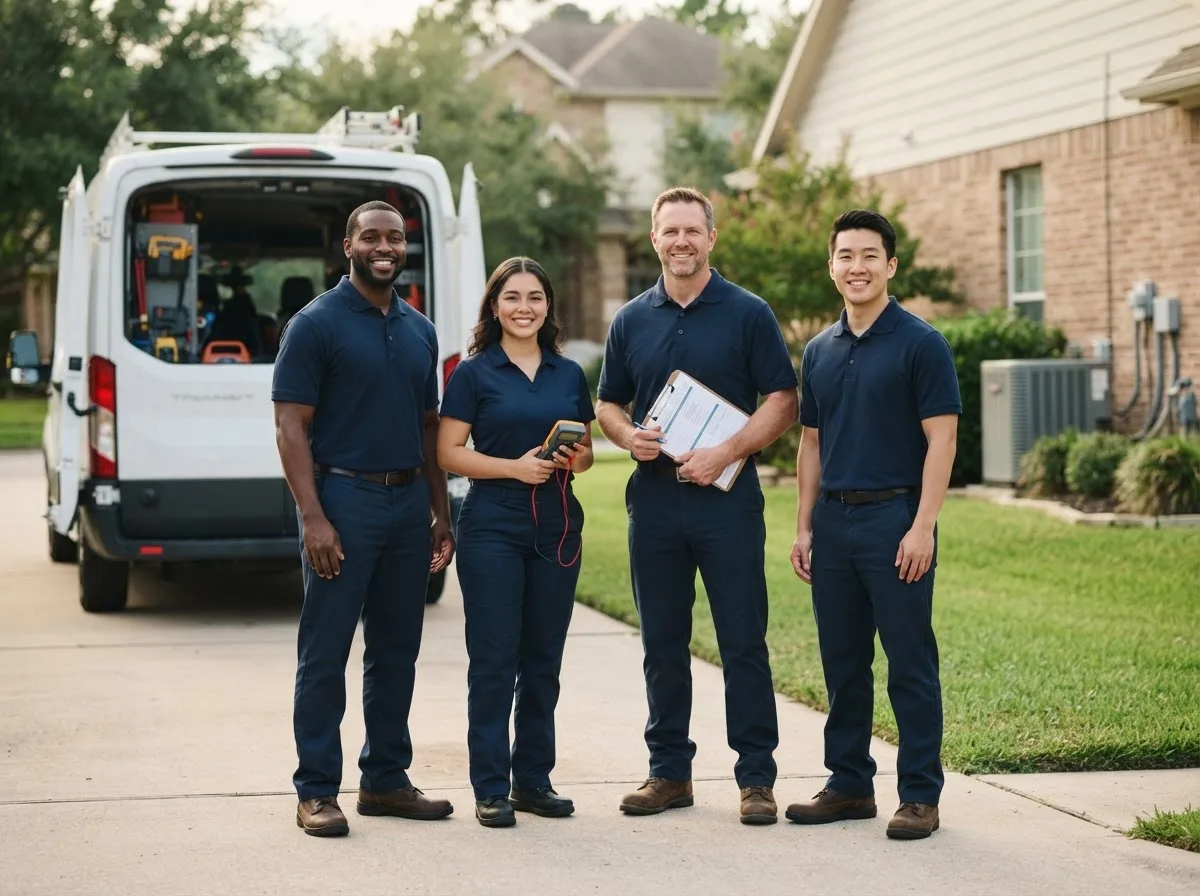 Certified HVAC technician near Knoxville, IA